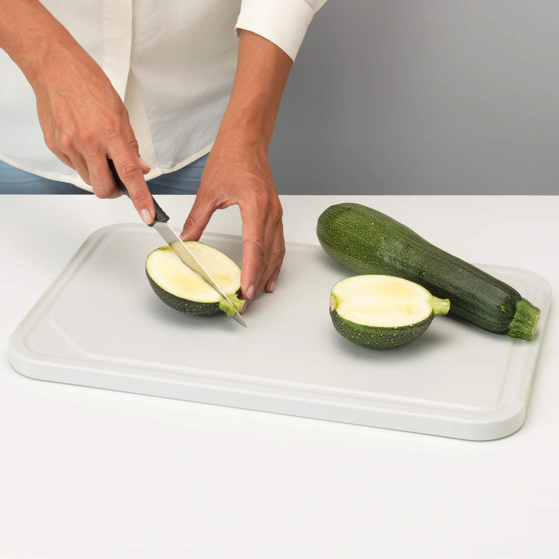 Planche à découper/Plateau Profile, Gris Brabantia