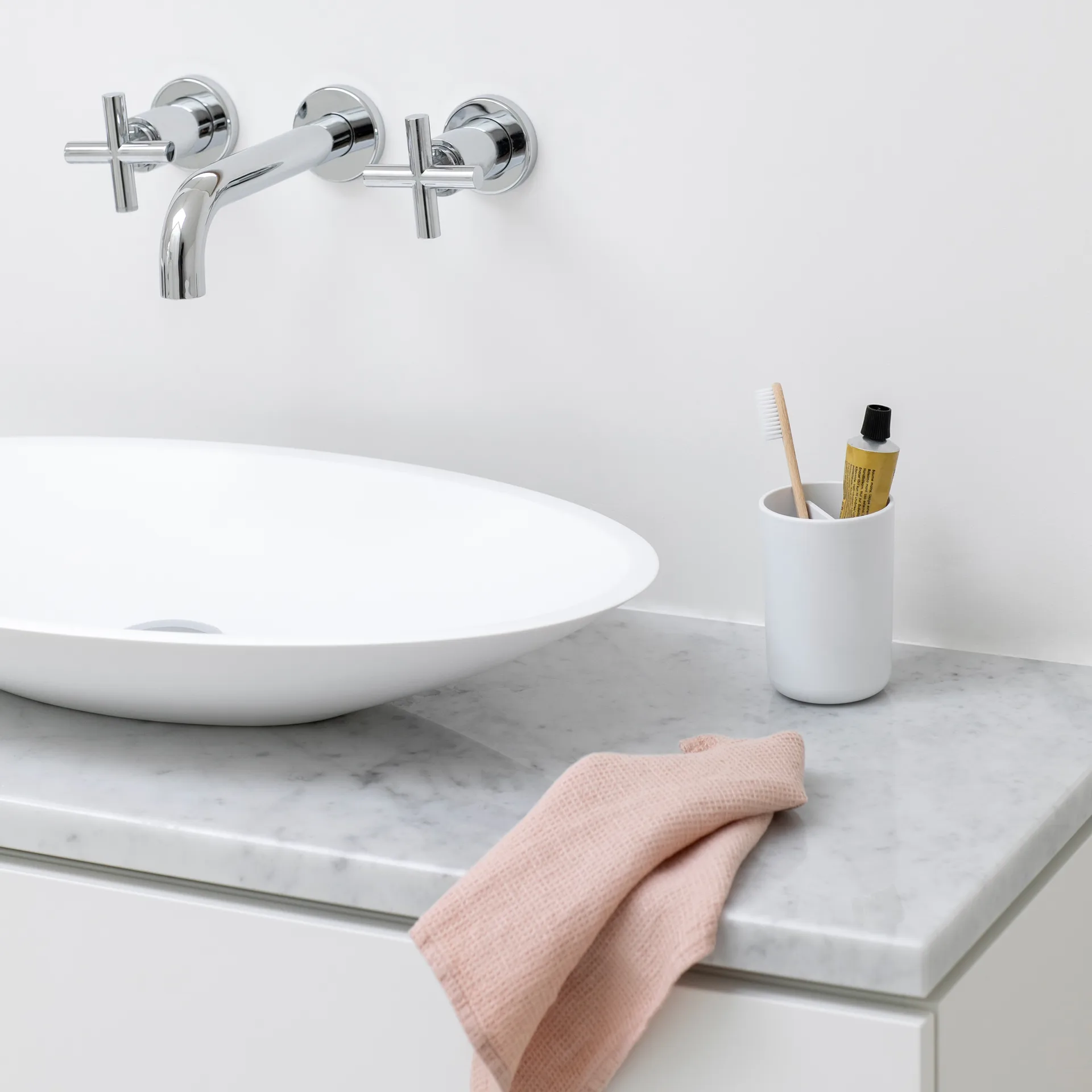 Porte brosse à dents ReNew de Brabantia, Blanc Brabantia