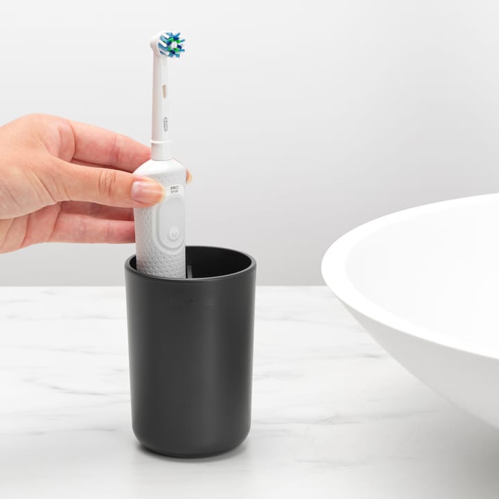 Porte brosse à dents ReNew de Brabantia, Gris foncé Brabantia