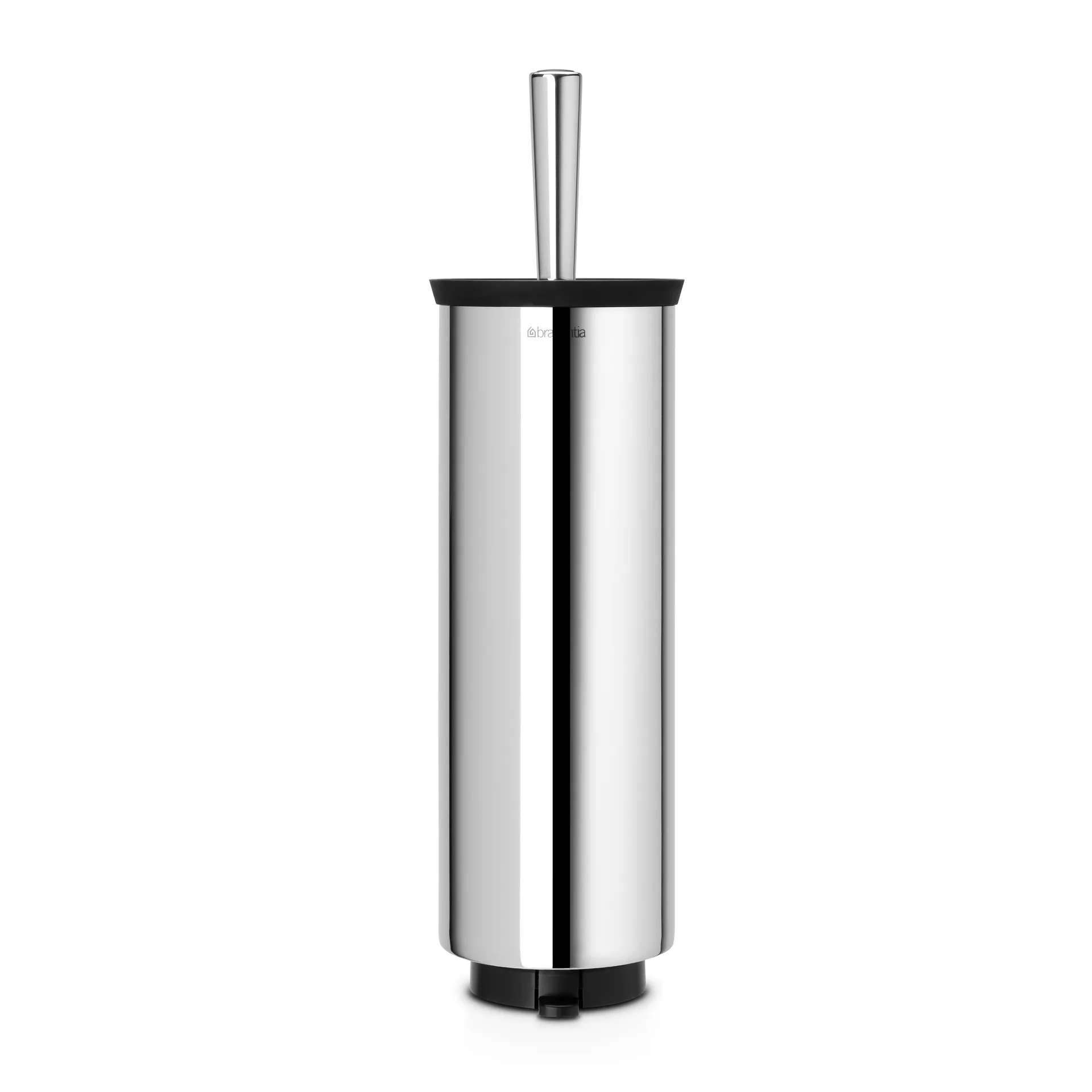 Porte goupillon avec brosse Profile, acier brillant Brabantia