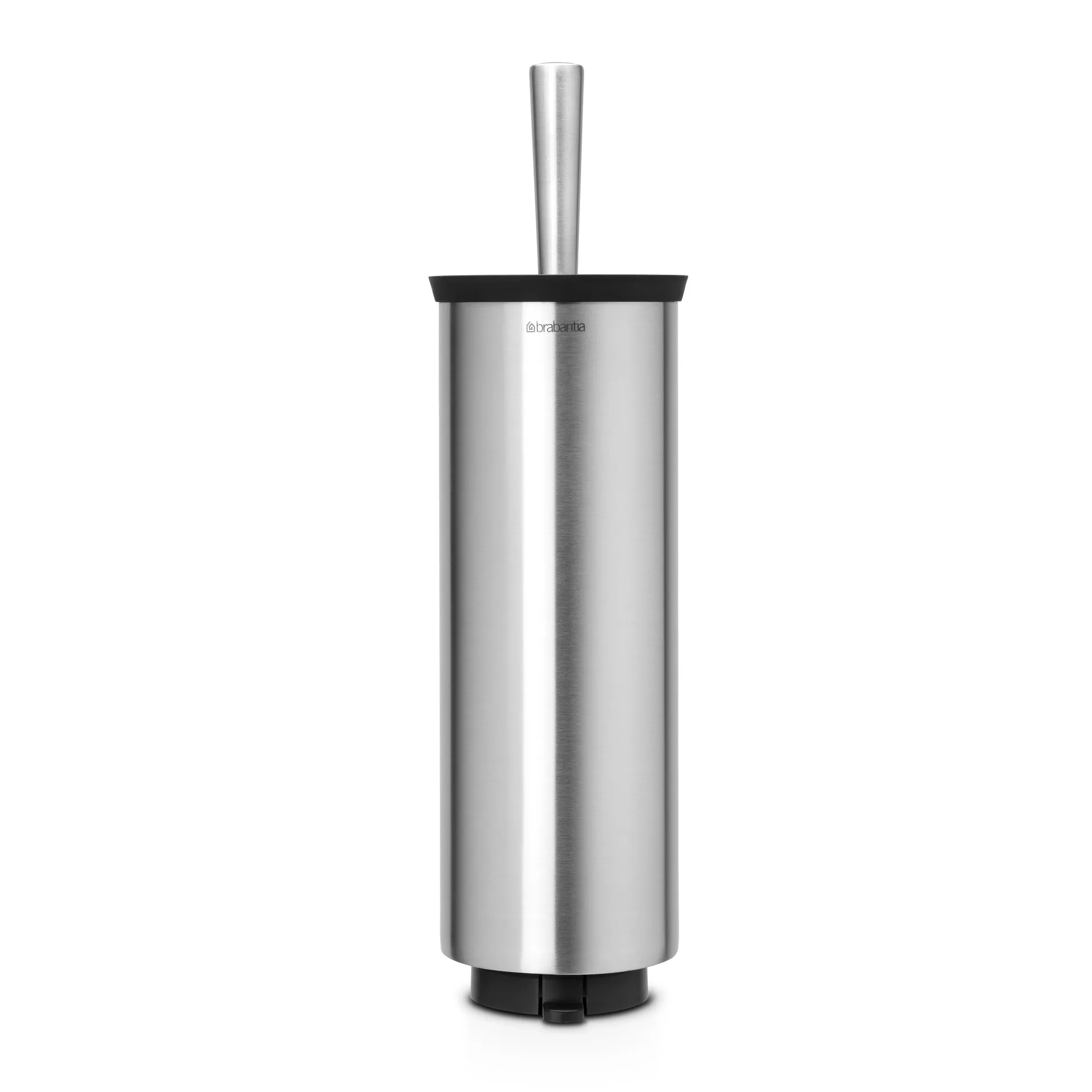 Porte goupillon avec brosse Profile, acier mat Brabantia