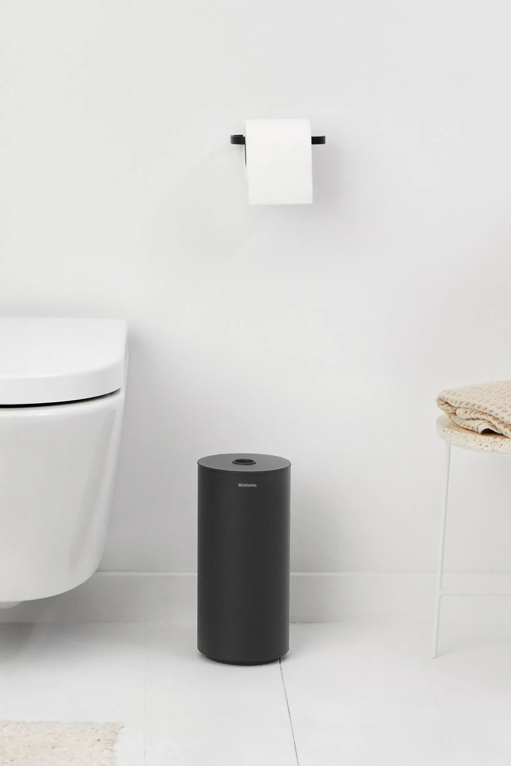 Porte-rouleau papier toilette MindSet, Mineral Infinite Grey Brabantia