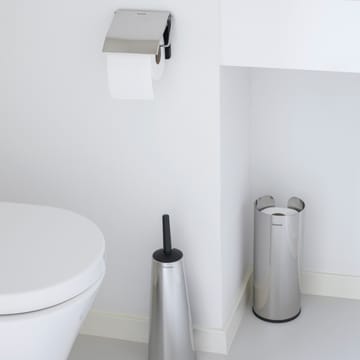 Porte rouleau papier-toilettes pour 3 rouleaux Brabantia - Brilliant steel - Brabantia