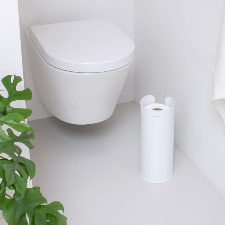 Porte rouleau papier-toilettes pour 3 rouleaux Brabantia - White - Brabantia