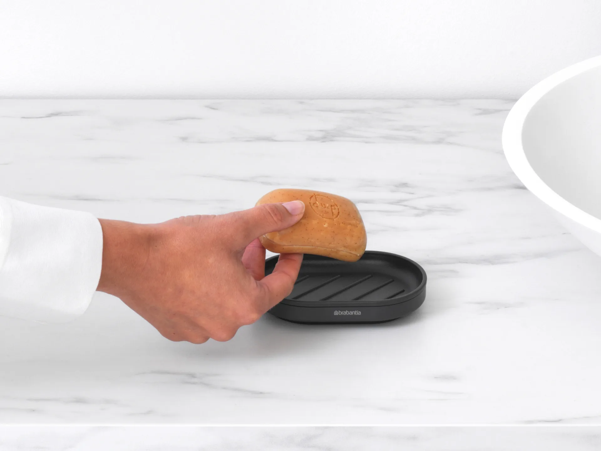 Porte-savon MindSet, Mineral Infinite Grey Brabantia