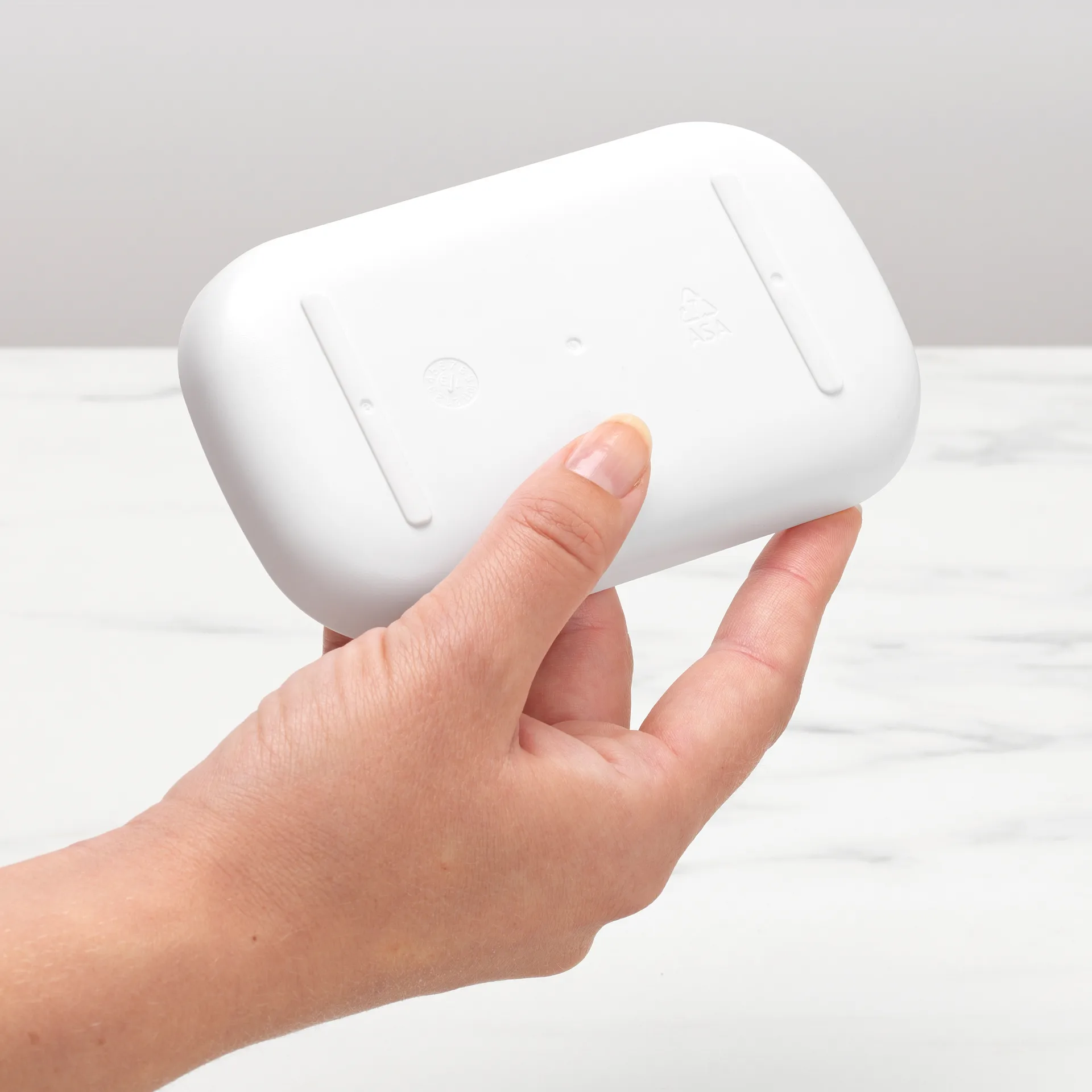 Porte savon ReNew de Brabantia, Blanc Brabantia