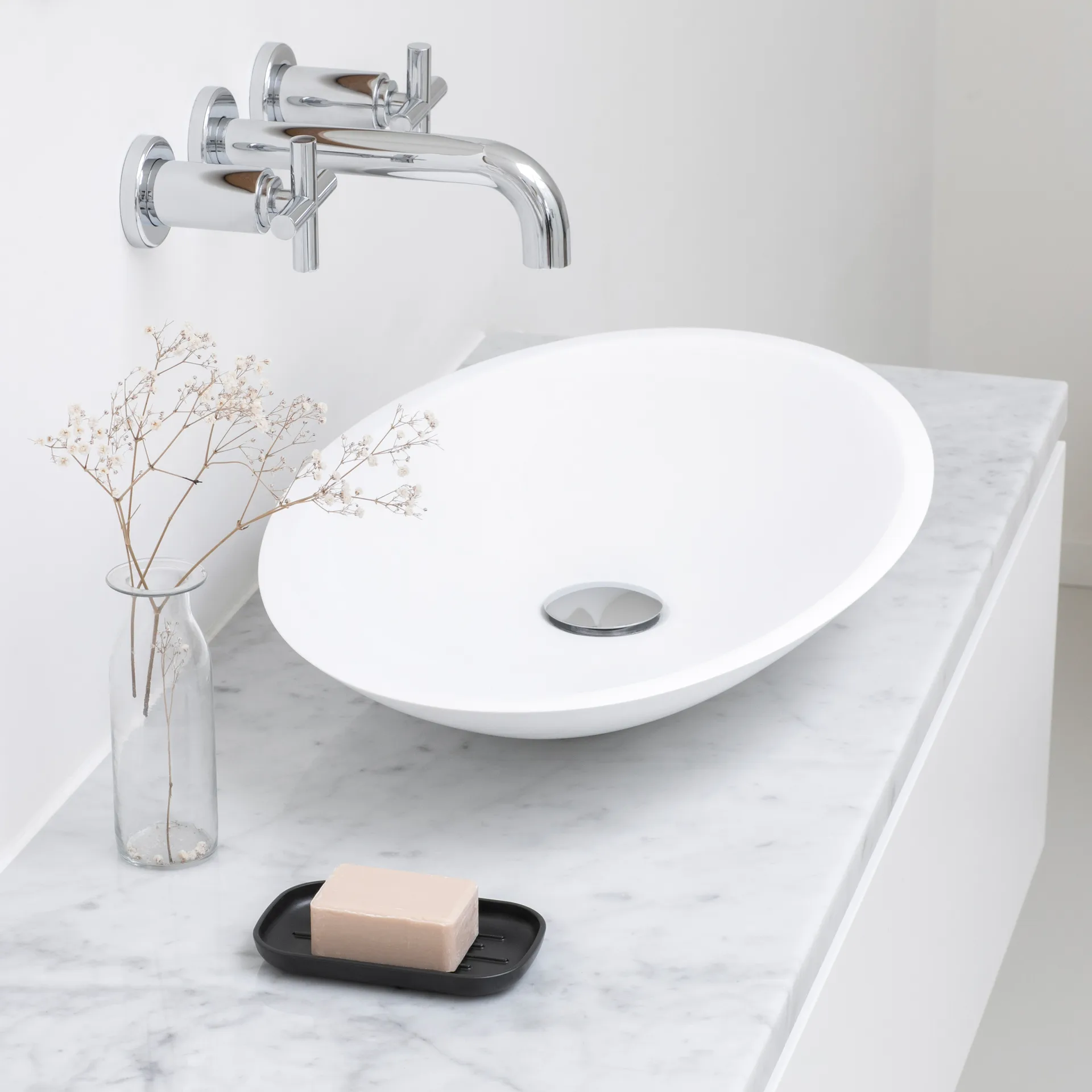 Porte savon ReNew de Brabantia, Gris foncé Brabantia