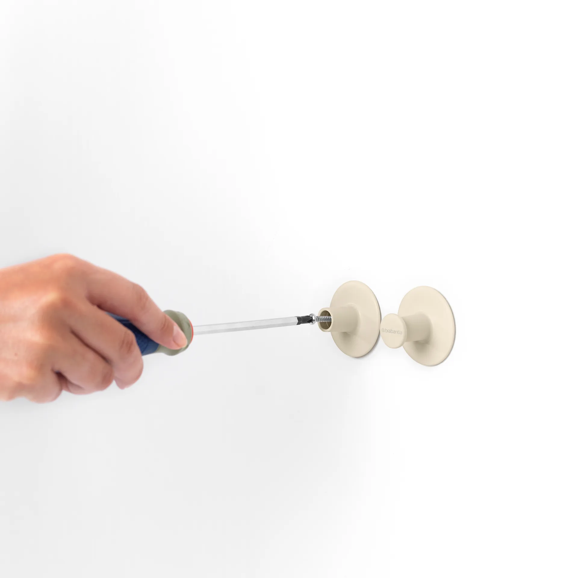 Porte-serviettes 2 pièces Brabantia ReNew, Beige clair Brabantia