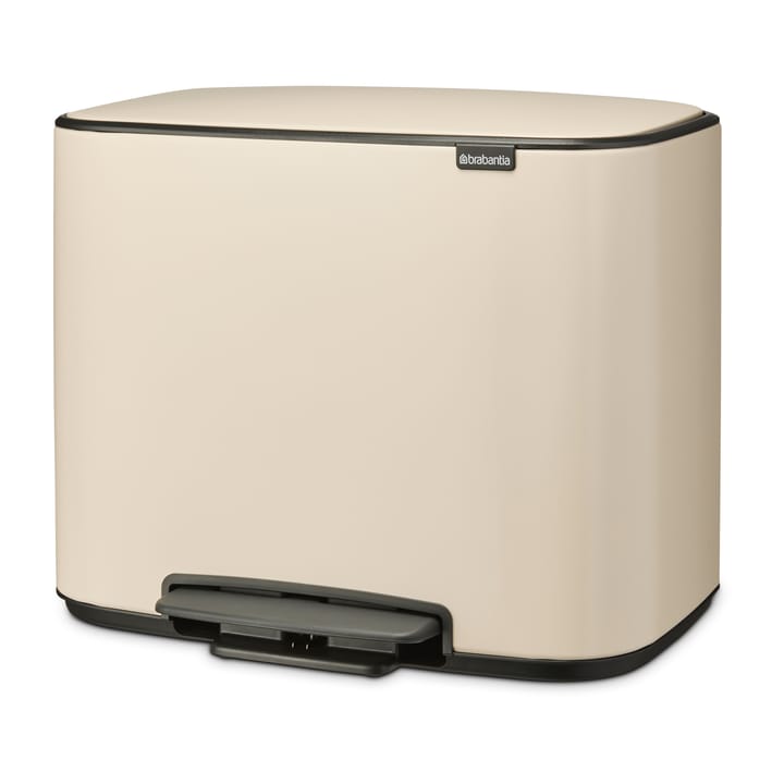 Poubelle à pédale Bo 11+23 l, Soft beige Brabantia