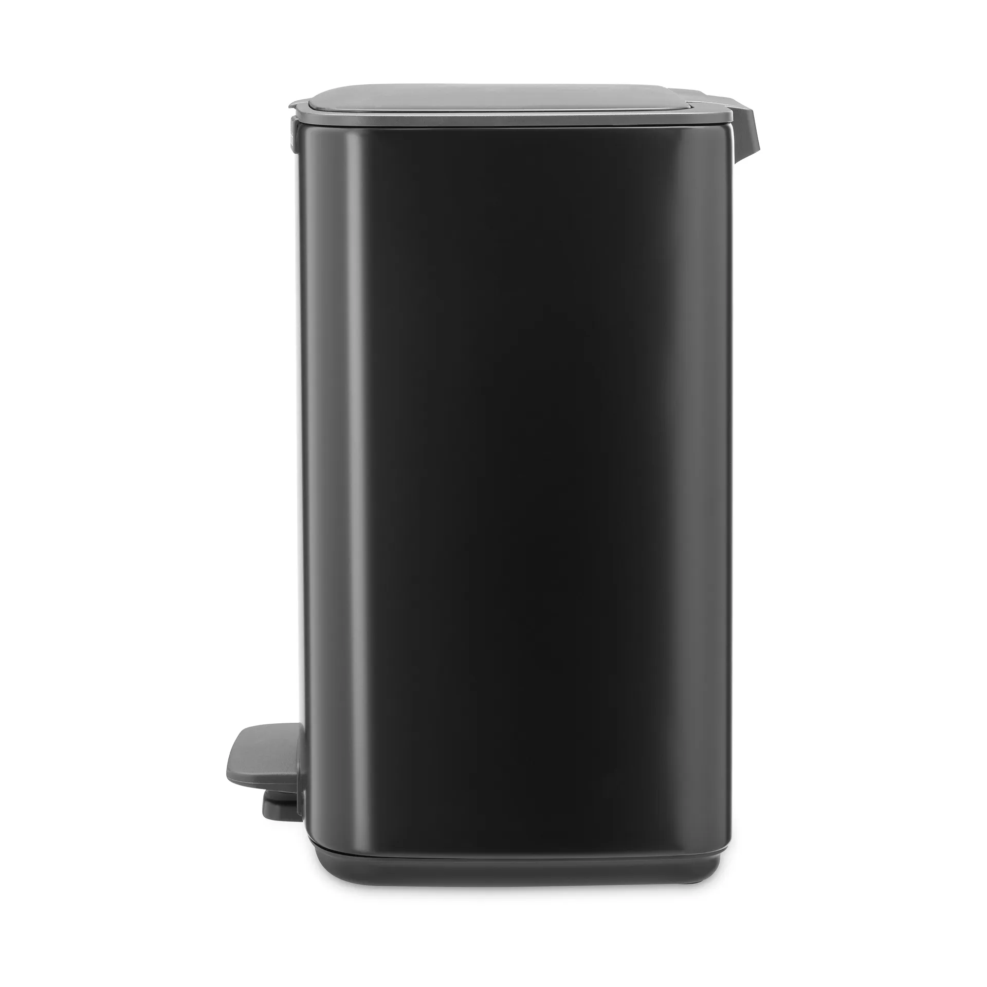 Poubelle à pédale Bo 12 L, Matt Black Brabantia