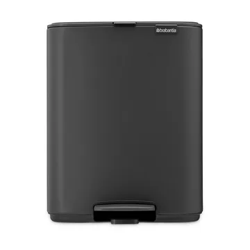 Poubelle à pédale Bo 12 L - Mineral Infinite Grey - Brabantia