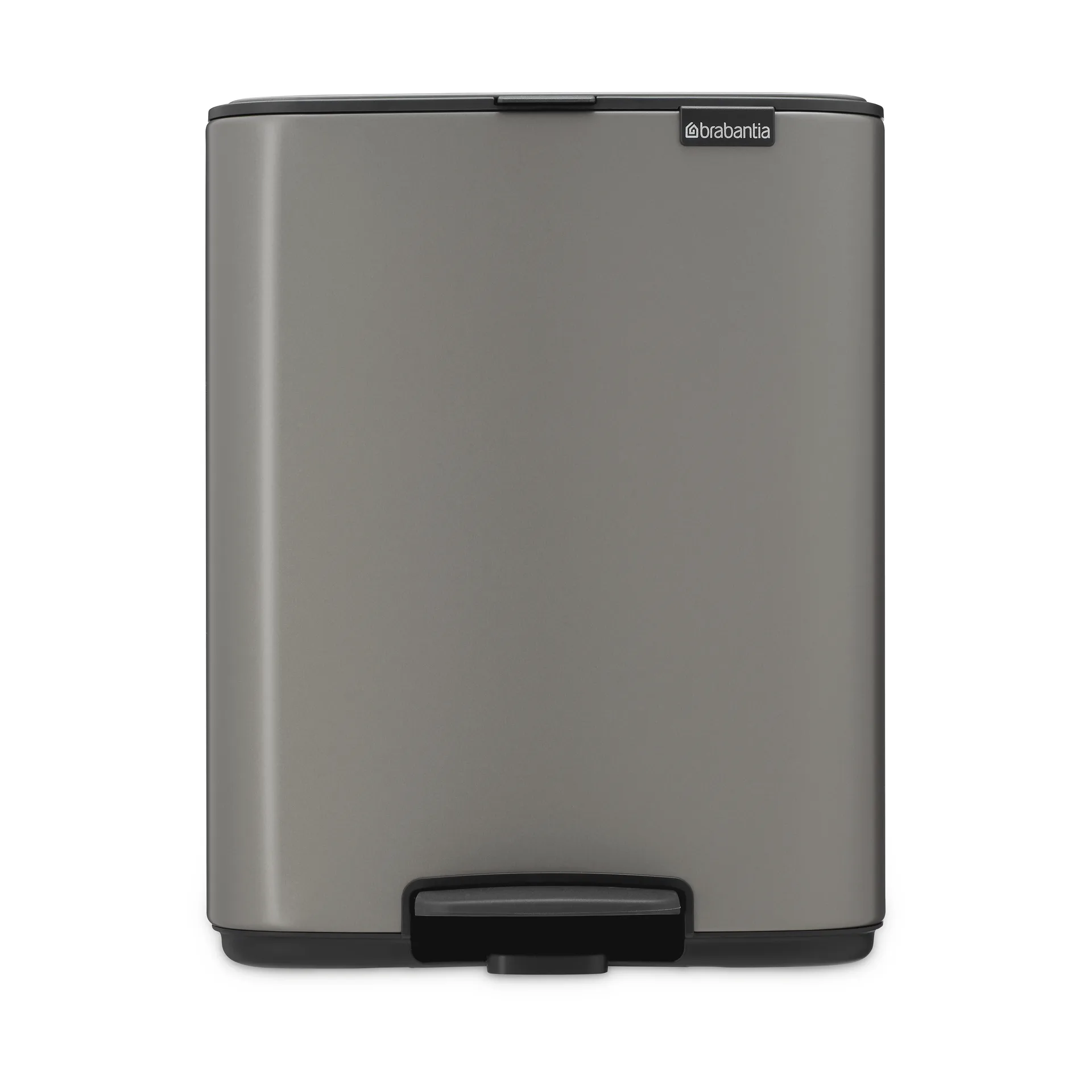 Poubelle à pédale Bo 12 L, Platinum Brabantia