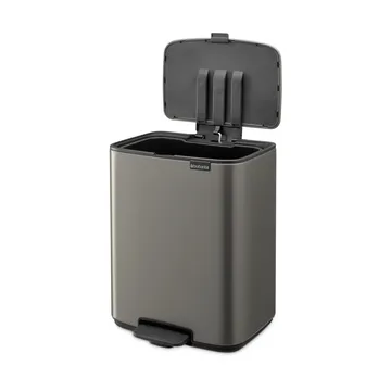 Poubelle à pédale Bo 12 L - Platinum - Brabantia