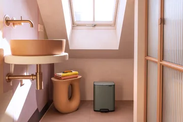 Poubelle à pédale Bo 12 L - Platinum - Brabantia