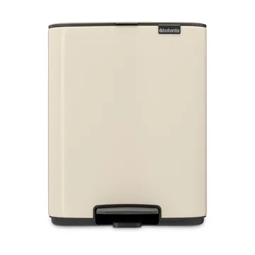 Poubelle à pédale Bo 12 L - Soft Beige - Brabantia