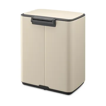 Poubelle à pédale Bo 12 L - Soft Beige - Brabantia
