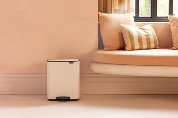 Poubelle à pédale Bo 12 L - Soft Beige - Brabantia