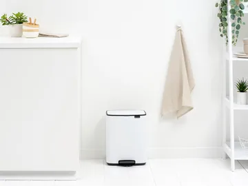 Poubelle à pédale Bo 12 L - White - Brabantia