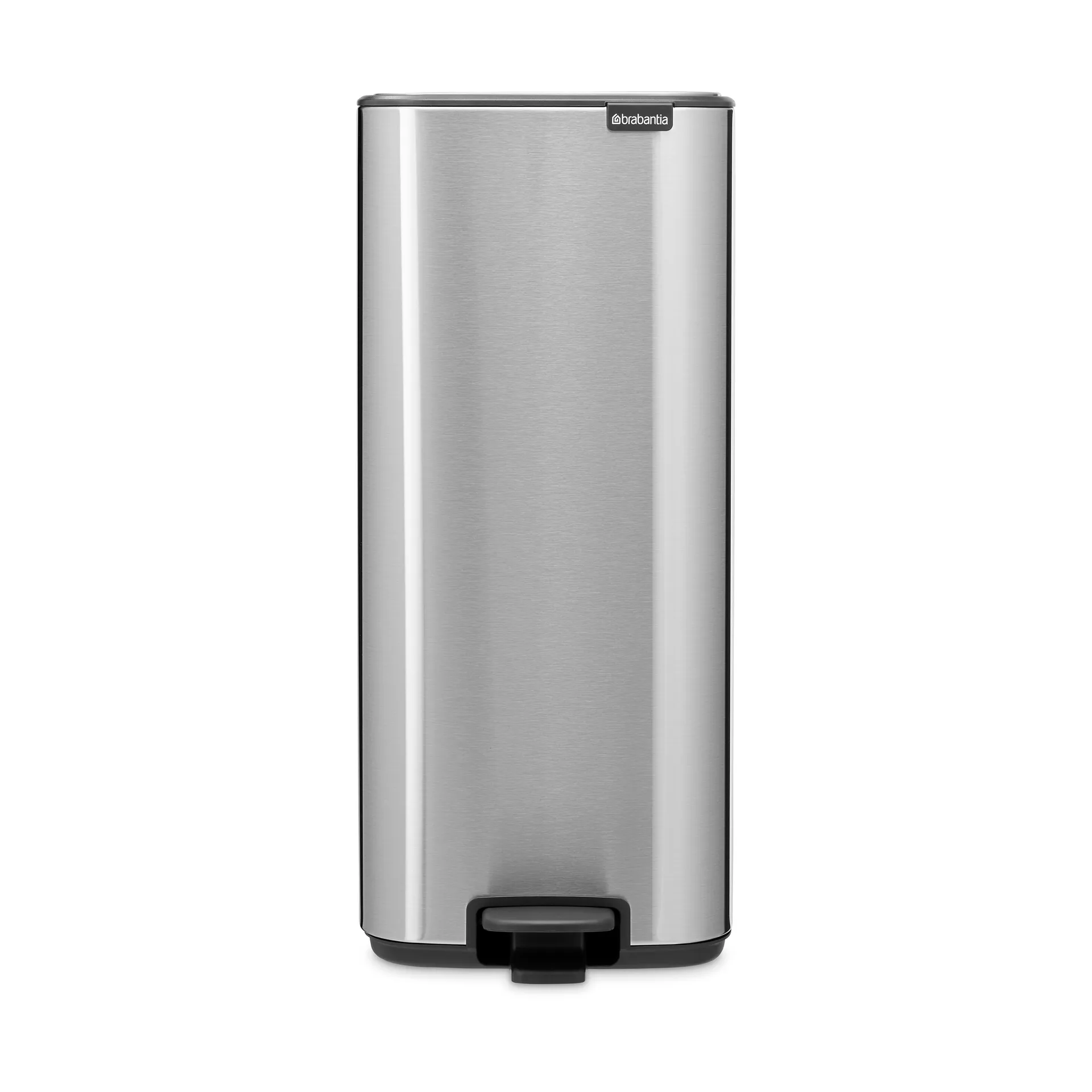 Poubelle à pédale Bo 30 L, Matt Steel Fingerprint Proof Brabantia