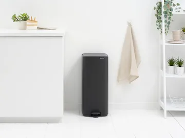 Poubelle à pédale Bo 30 L - Mineral Infinite Grey - Brabantia