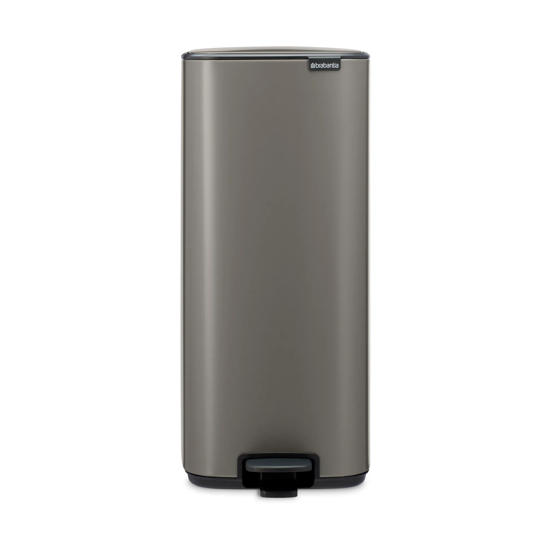 Poubelle à pédale Bo 30 L, Platinum Brabantia