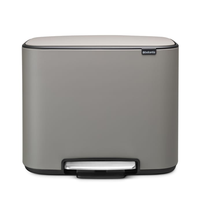 Poubelle à pédale Bo 36 l - mineral concrete grey - Brabantia