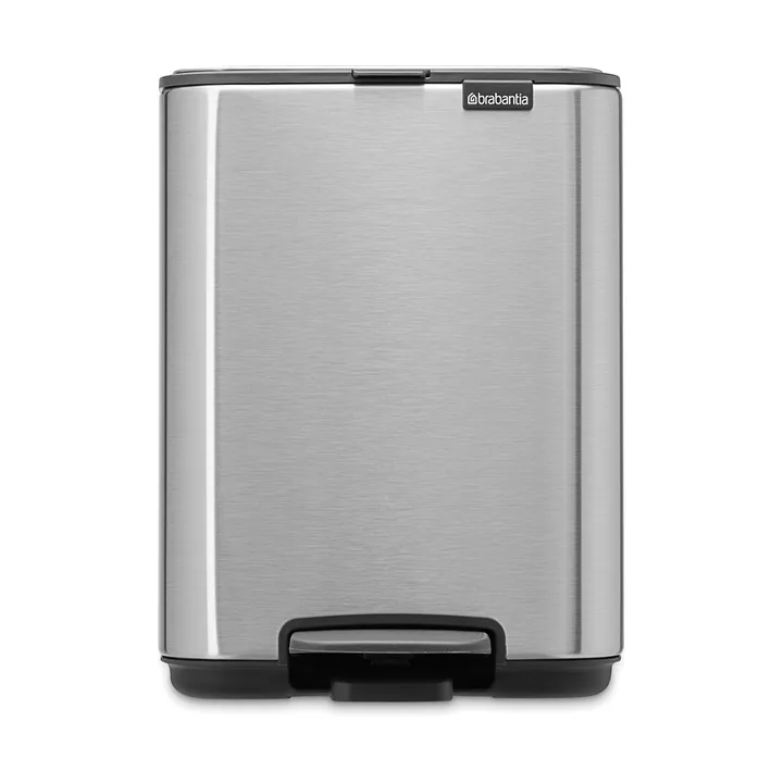 Poubelle à pédale Bo 4 L - Matt Steel Fingerprint Proof - Brabantia