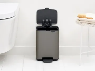 Poubelle à pédale Bo 4 L - Platinum - Brabantia