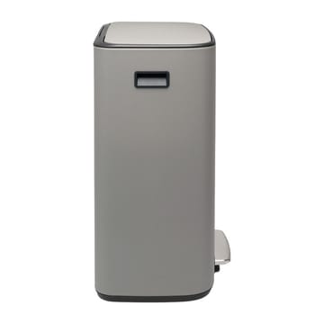 Poubelle à pédale Bo 60 L - Mineral concrete grey - Brabantia