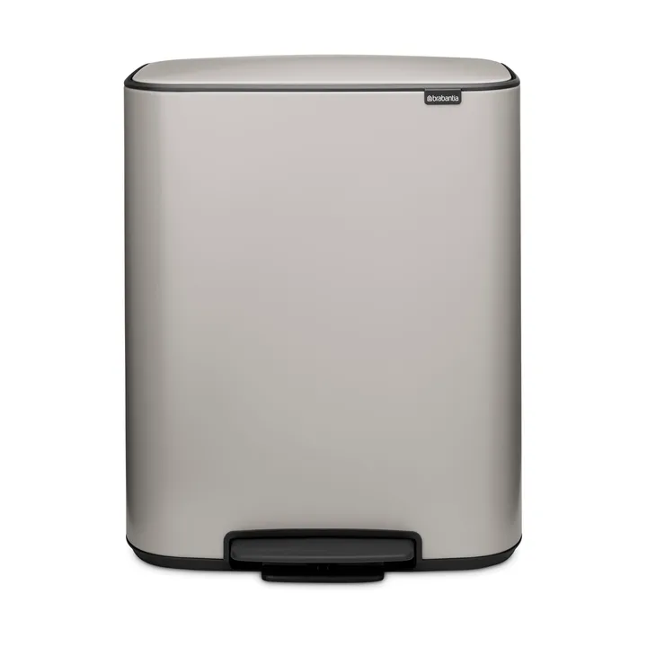 Poubelle à pédale Bo 60 L - Soft grey - Brabantia