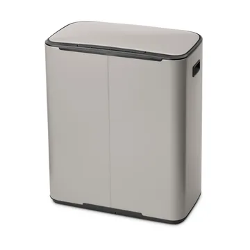 Poubelle à pédale Bo 60 L - Soft grey - Brabantia