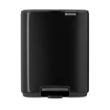 Poubelle à pédale Bo 7 L - Matt Black - Brabantia