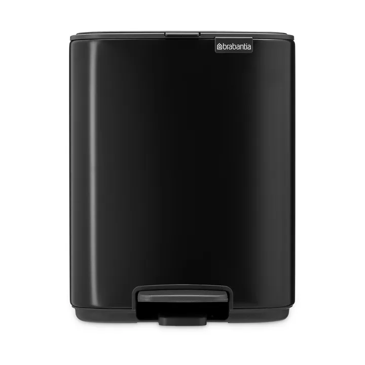 Poubelle à pédale Bo 7 L - Matt Black - Brabantia