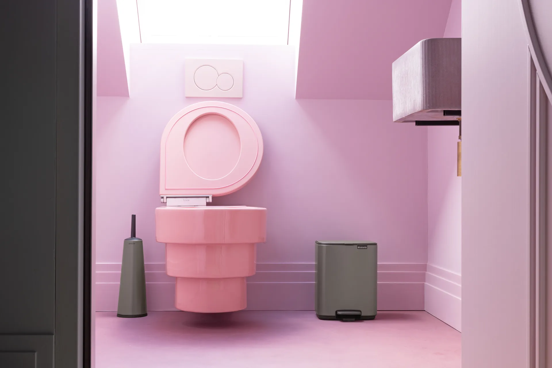 Poubelle à pédale Bo 7 L, Platinum Brabantia