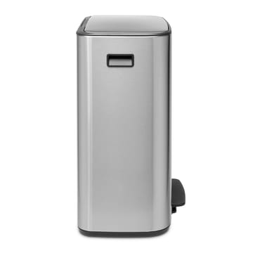 Poubelle à pédale Bo bin 2 x 30 L - Fer mat - Brabantia