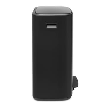 Poubelle à pédale Bo bin 2 x 30 L - Noir - Brabantia