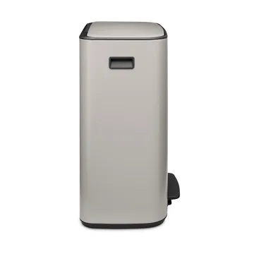 Poubelle à pédale Bo bin 2 x 30 L - Soft grey - Brabantia