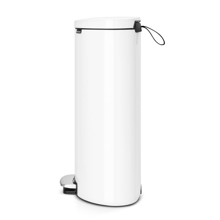 Poubelle à pédale FlatBack Silent 30 L, blanc Brabantia