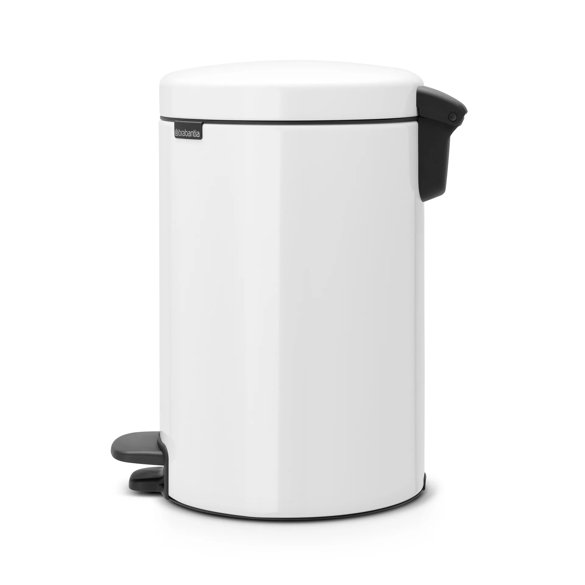 Poubelle à pédale New Icon 12 litres, blanc Brabantia