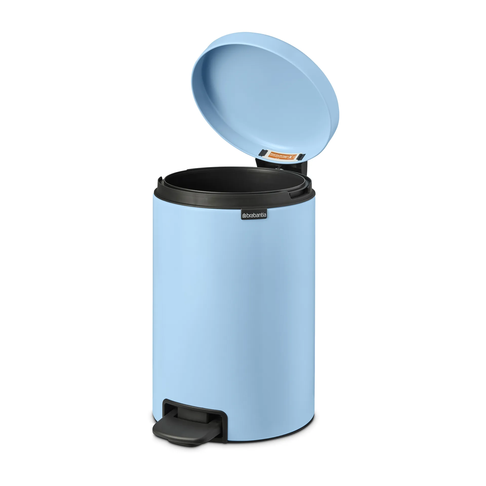Poubelle à pédale New Icon 12 litres, Dreamy blue Brabantia