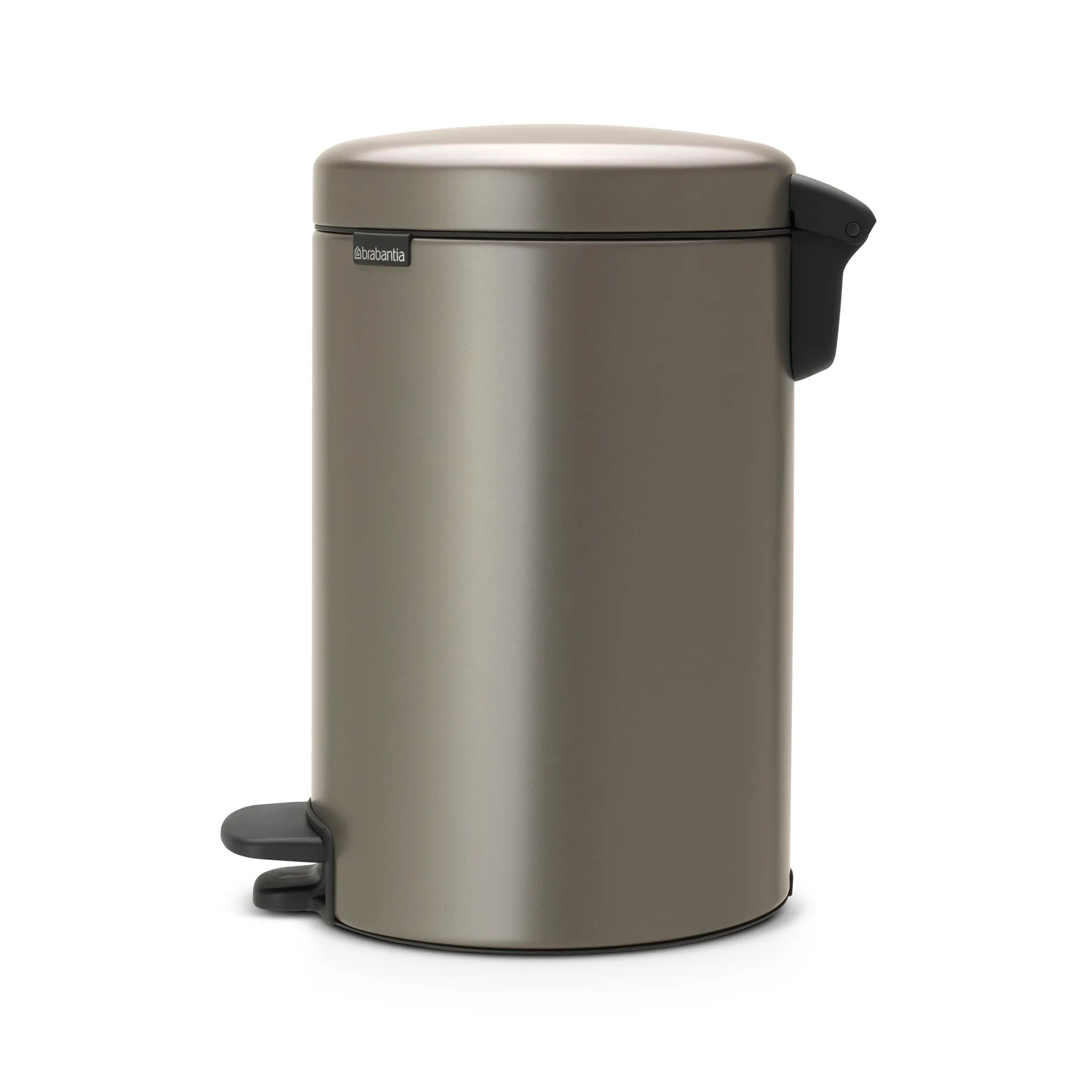 Poubelle à pédale New Icon 12 litres, gris Brabantia
