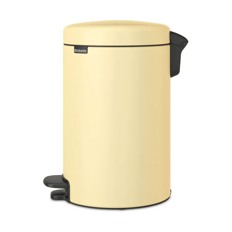 Poubelle à pédale New Icon 12 litres, Mellow Yellow Brabantia