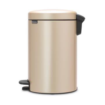 Poubelle à pédale New Icon 12 litres - Metallic Gold - Brabantia