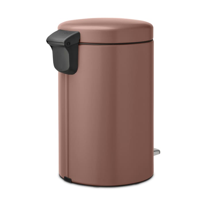 Poubelle à pédale New Icon 12 litres, Satin Taupe Brabantia