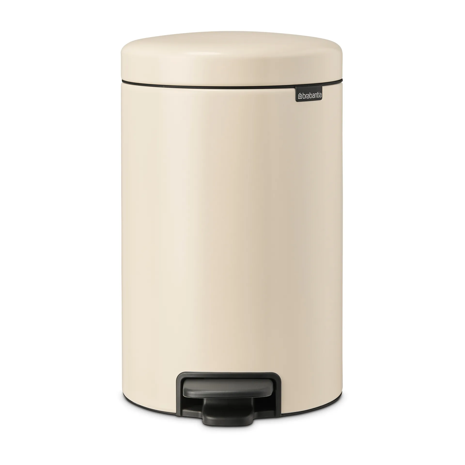 Poubelle à pédale New Icon 12 litres, Soft beige Brabantia