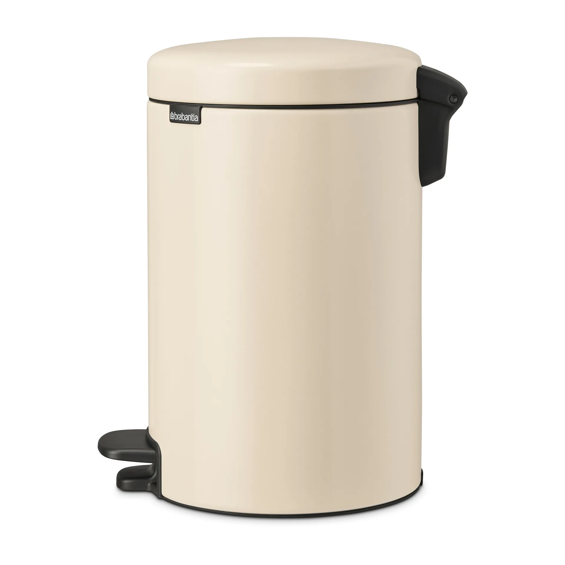 Poubelle à pédale New Icon 12 litres, Soft beige Brabantia