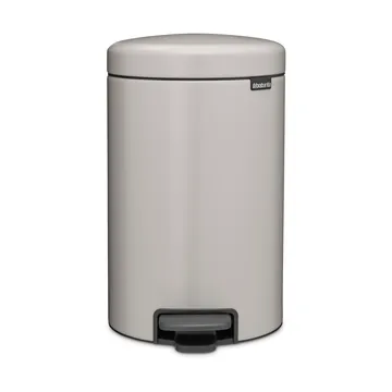 Poubelle à pédale New Icon 12 litres - Soft grey - Brabantia