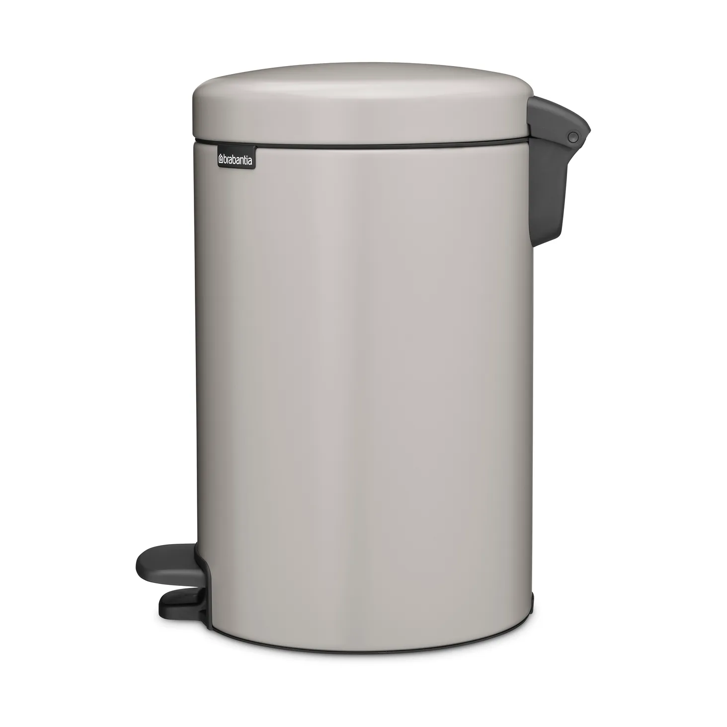 Poubelle à pédale New Icon 12 litres, Soft grey Brabantia