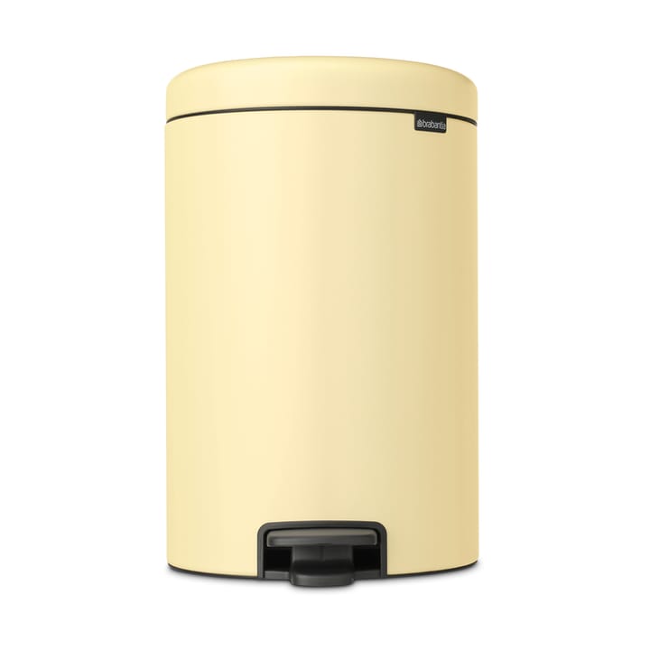 Poubelle à pédale New Icon 20 litres - Mellow Yellow - Brabantia