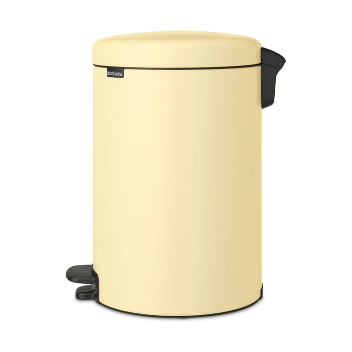 Poubelle à pédale New Icon 20 litres - Mellow Yellow - Brabantia